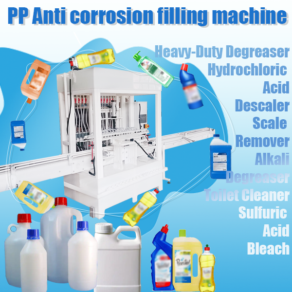 PP Anti corrosion filling machine