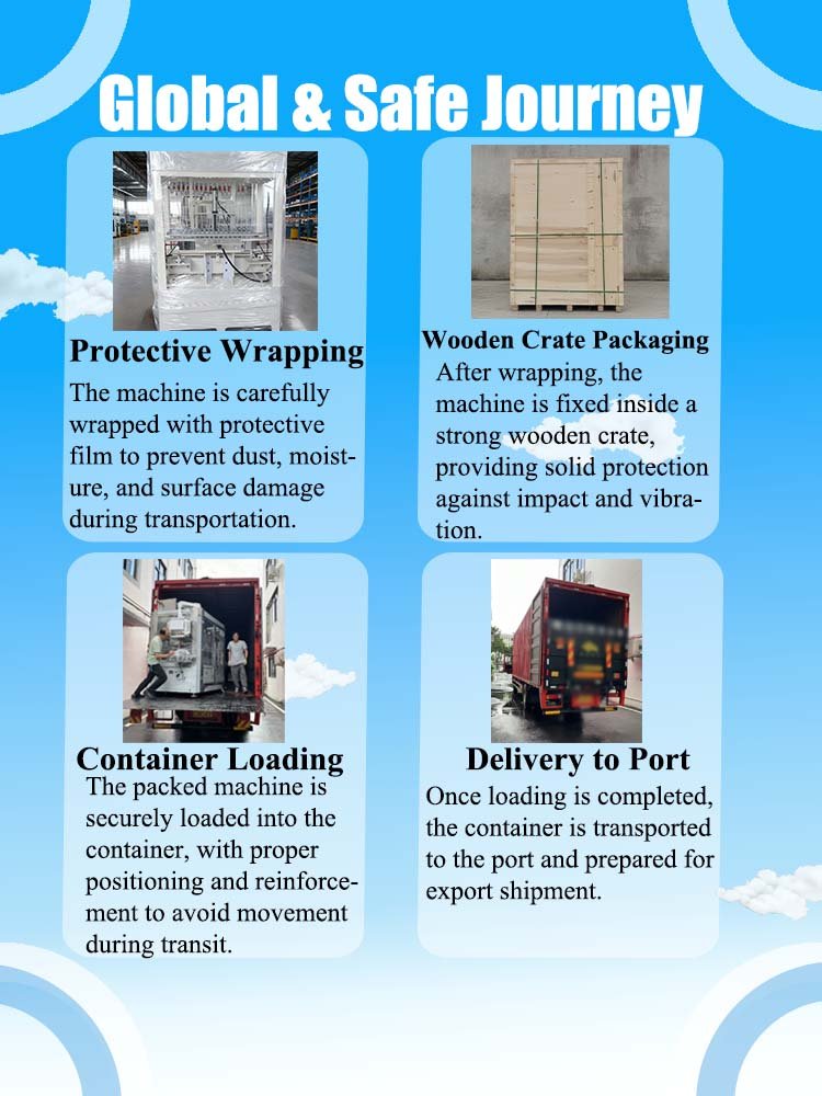 Packaging and shipping of dual-side labeling machine to ensure safe delivery