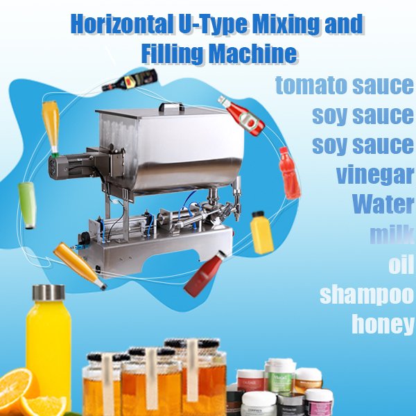 Horizontal U-Type Mixing and Filling Machine
