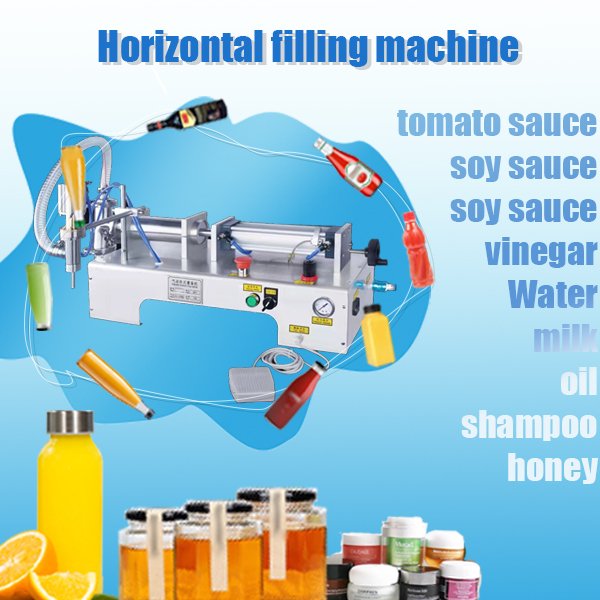 Horizontal filling machine