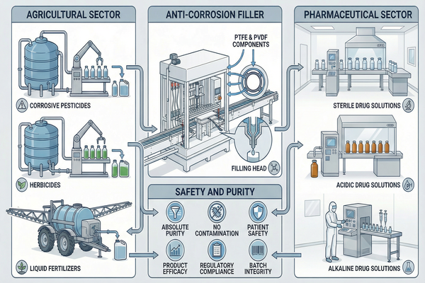 A sterile filling environment in a pharmaceutical lab