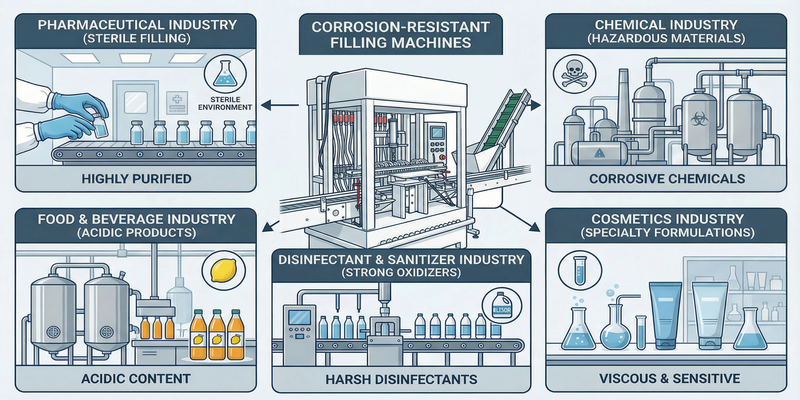 What Industries Require Corrosion-Resistant Filling Machines?