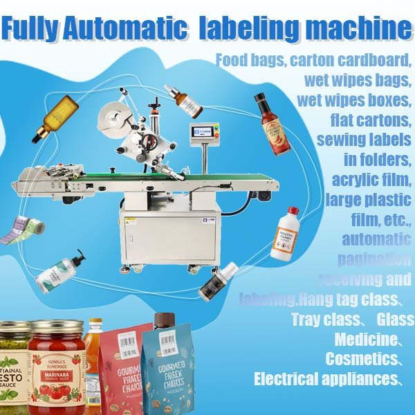 Automatic Labeling Machine for Bags, Boxes, Films & Flat Products