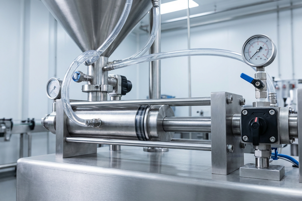 Animation of a piston filling mechanism drawing and dispensing liquid