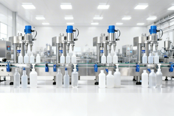 Different types of liquid filling machine nozzles