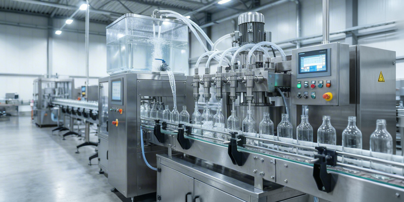 How does a liquid filling machine work?