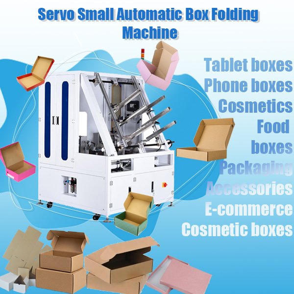 Small Box Folder Machine Servo Small Automatic Box Folding Machine – Rito – Expert Liquid ...