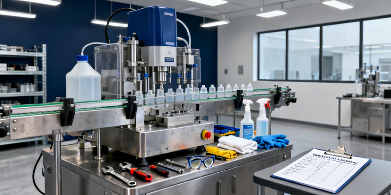 How to better maintain a liquid filling machine?