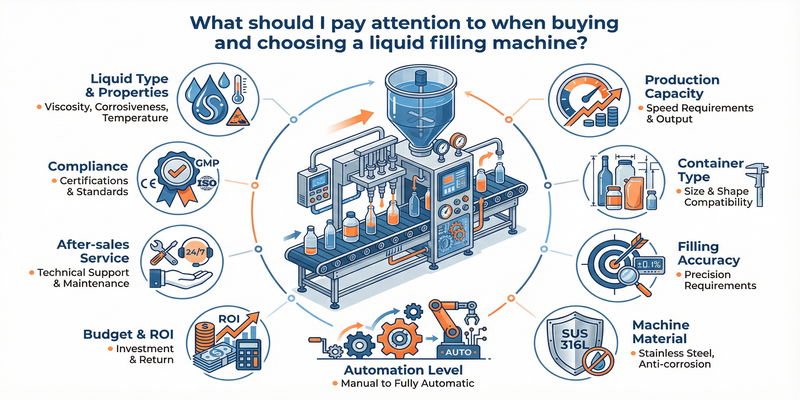 What should I pay attention to when buying and choosing a liquid filling machine?