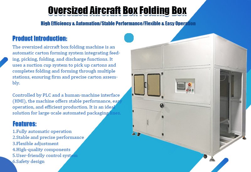 Oversized Aircraft Box Folding Box – Rito – Expert Liquid Filling ...