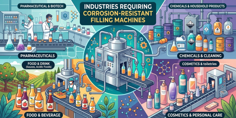 What Industries Require Corrosion-Resistant Filling Machines?