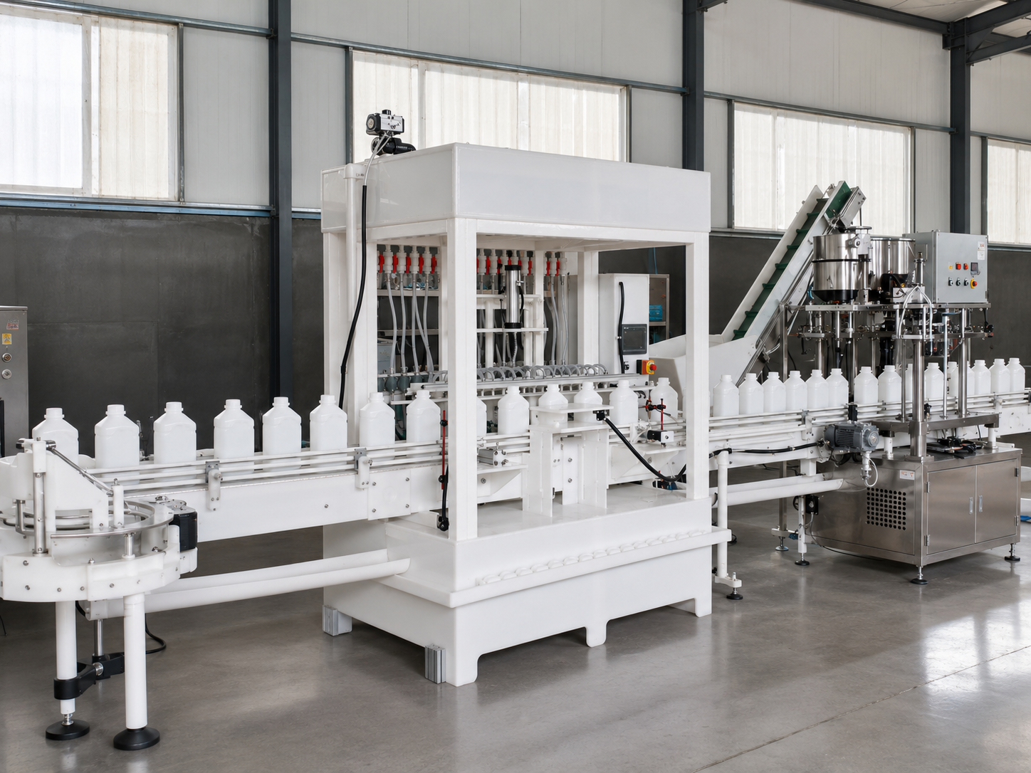 RITO Anti-Corrosion Filling Machine Factory Production