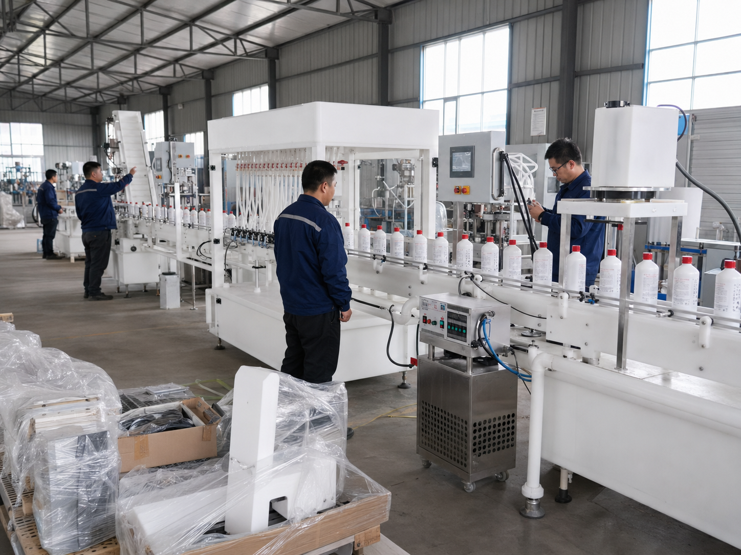 RITO Anti-Corrosion Filling Machine Final Inspection