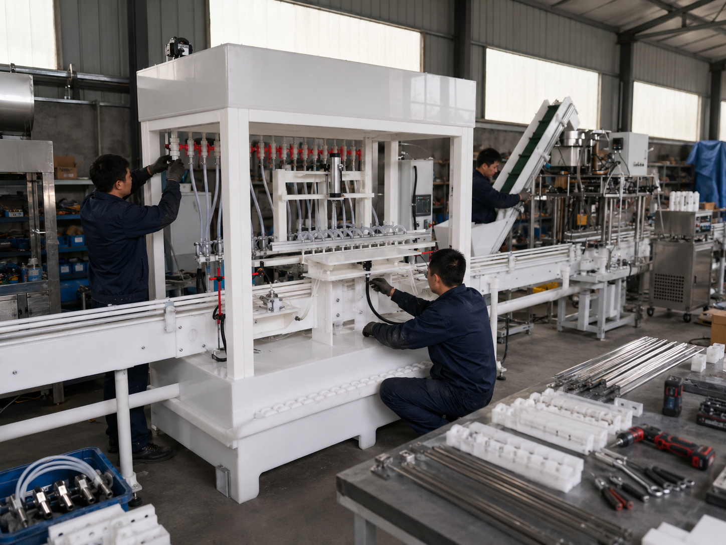 Anti-Corrosion Filling Machine Assembly