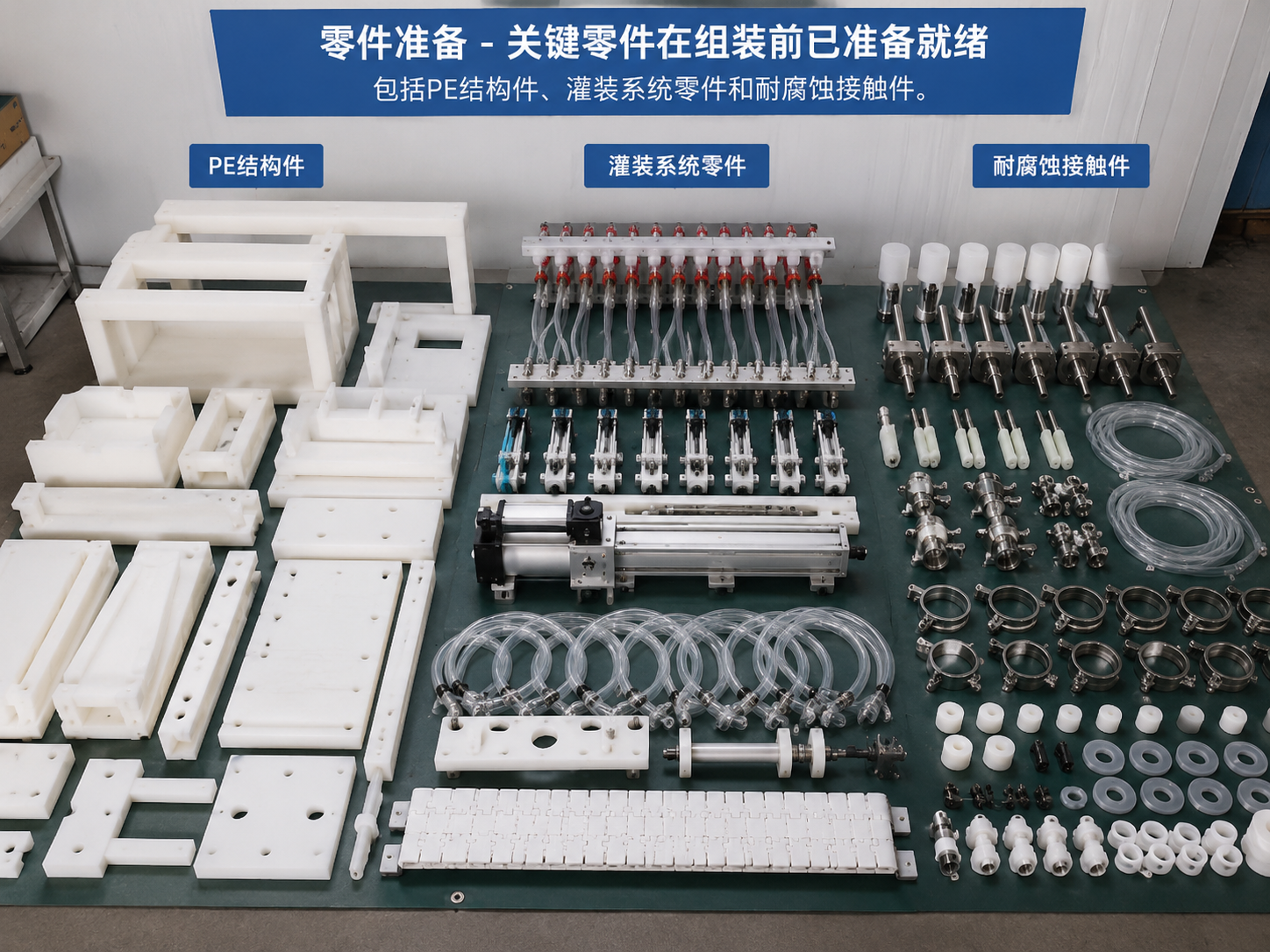 Anti-Corrosion Machine Parts Preparation