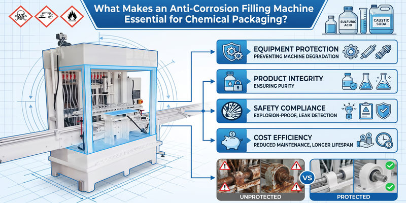 What Makes an Anti-Corrosion Filling Machine Essential for Chemical Packaging?
