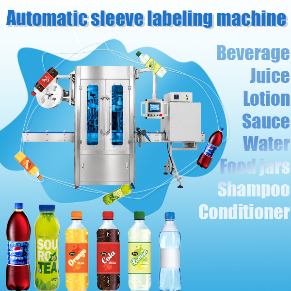 Automatic Sleeve Labeling Machine with Electric Heating Shrink Tunnel ...